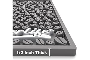 Noverlife Anti-Spill Coffee Bar Mat: 18x12 Inches of Ultimate Coffee Spill Protection