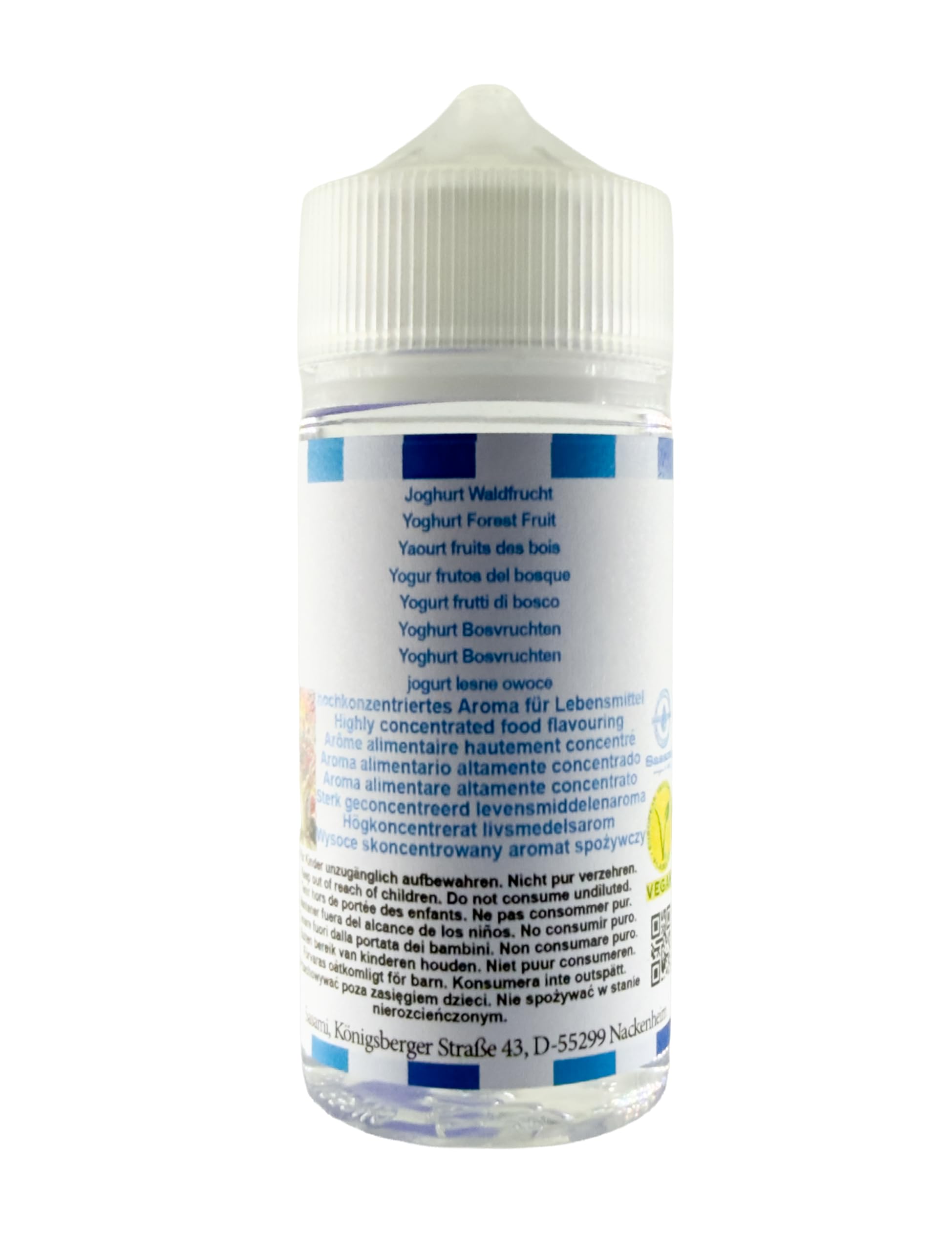 Joghurt Waldfrucht Aroma Konzentrat - Vegan - Sasami - 100ml