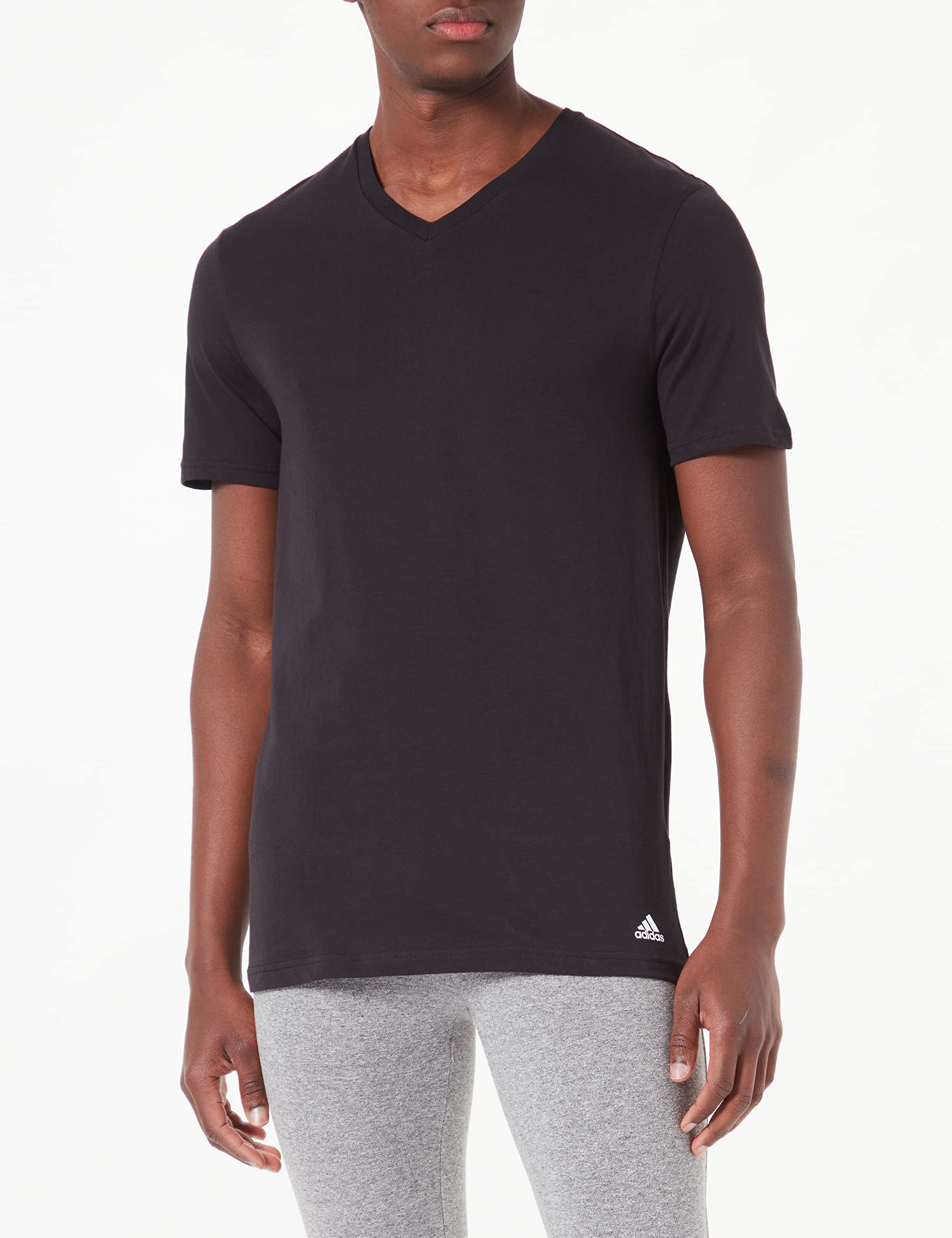 adidas Warstwa podstawowa (góra) Mężczyźni Multipack V-neck T-shirt (3pk)