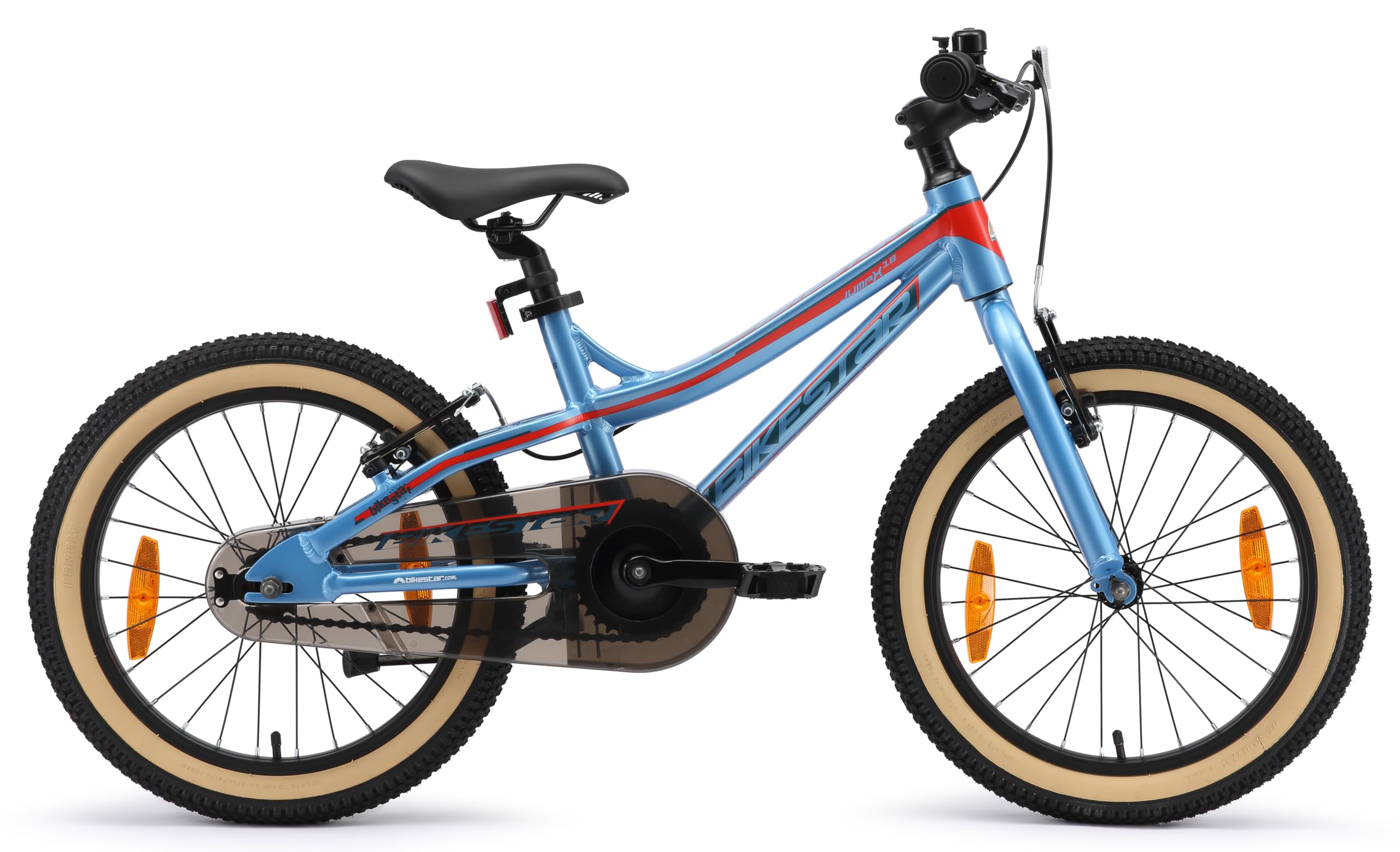 BIKESTAR Bicicleta Infantil Aluminio para niños y niñas a Partir de 5 años | Bici de montaña 18" Pulgadas con Freno en V |