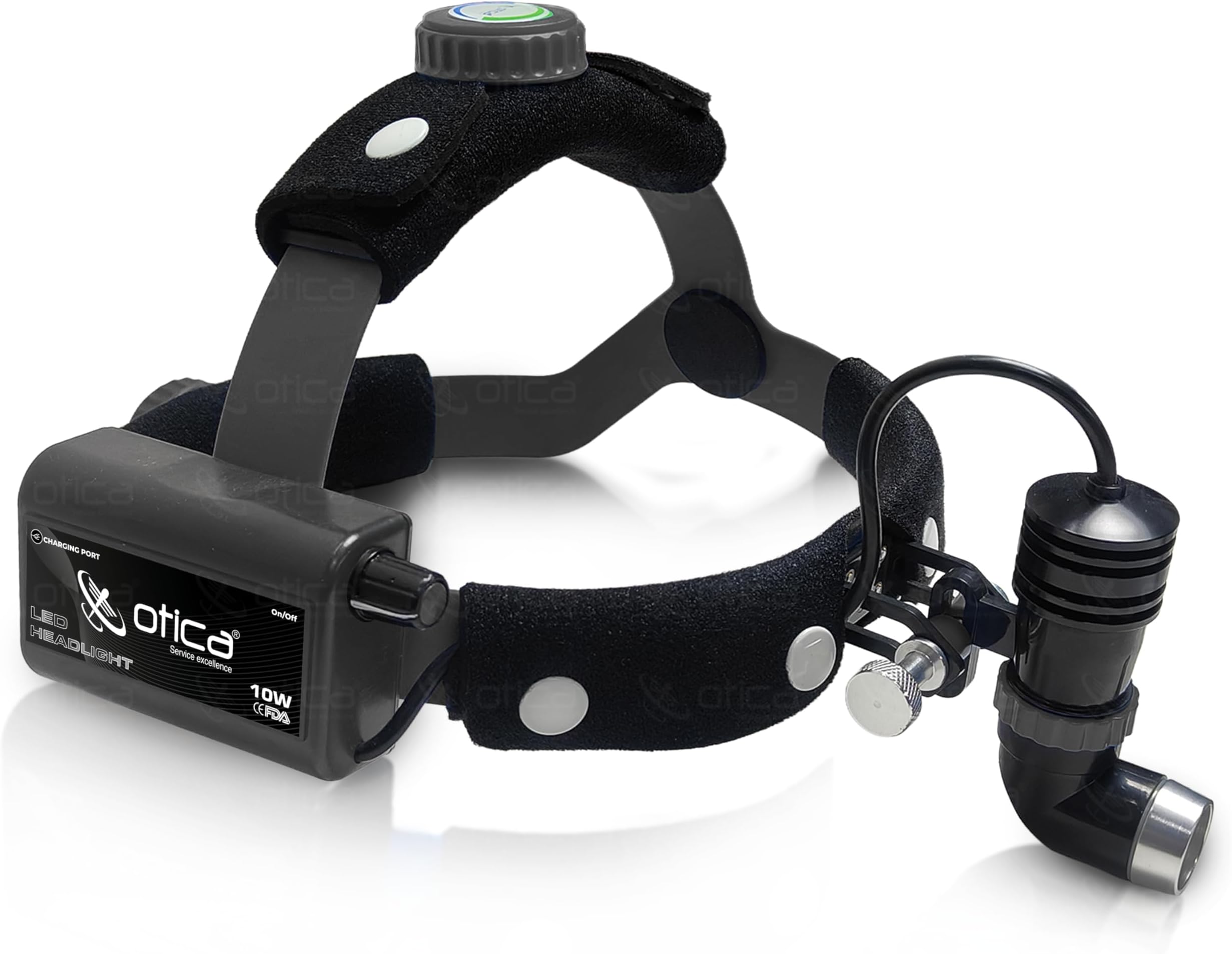 10 Watt ENT Surgical LED Headlight for Doctors Hospital and Multi Purpose (Non-Adjustable Focus of Light)