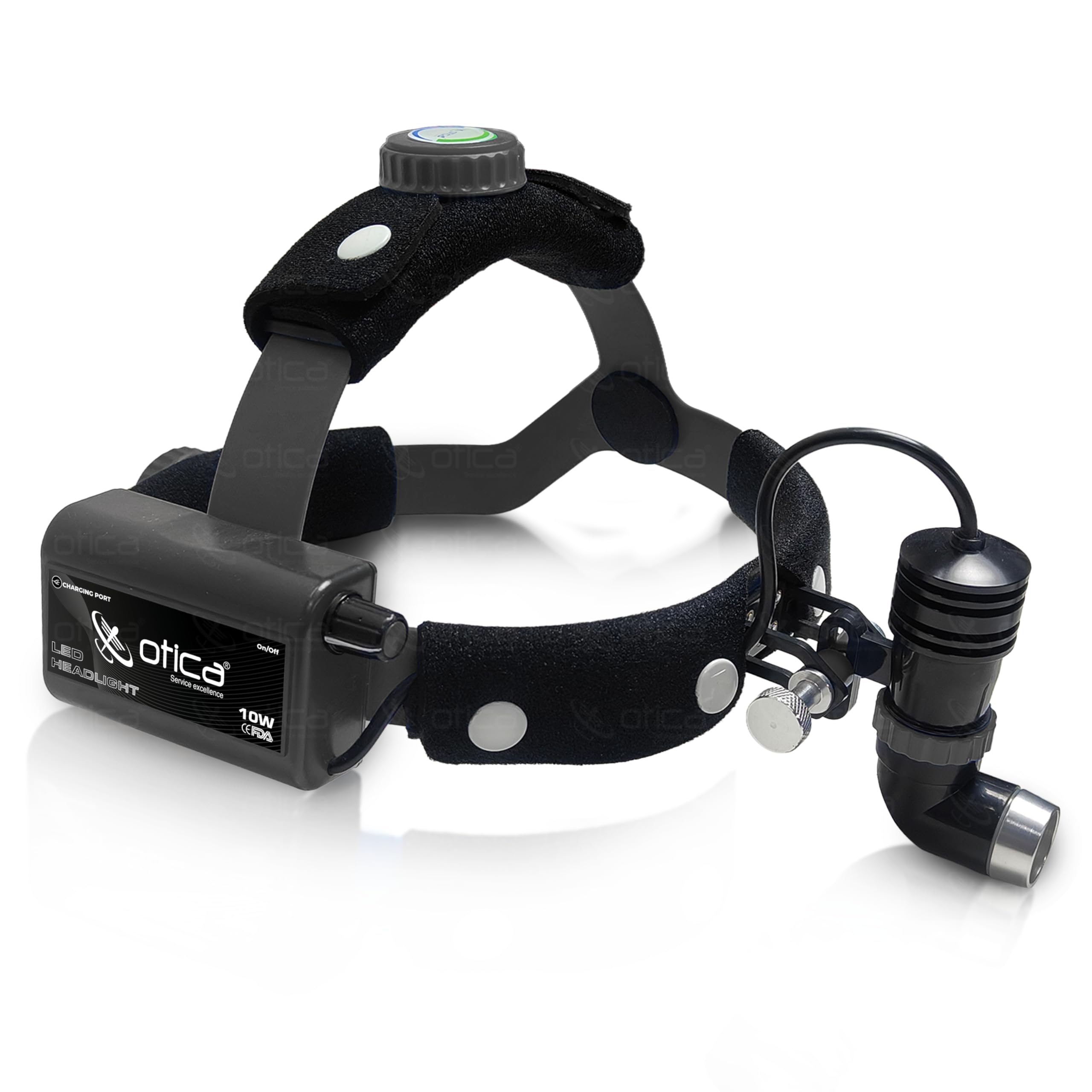 10 Watt ENT Surgical LED Headlight for Doctors Hospital and Multi Purpose (Non-Adjustable Focus of Light)