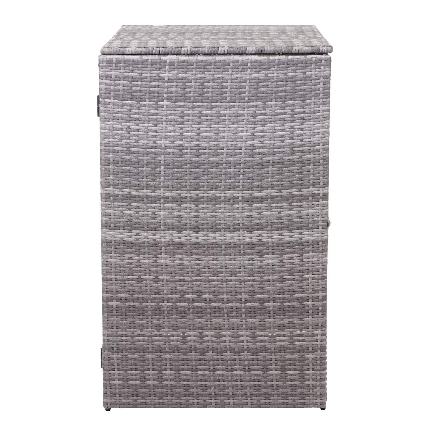 Enveloppement pour Poubelle HWC-E25, polyrotin 120l - Gris