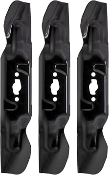 CUB CADET 742P05086 18.611" High Lift Blade S-Shaped Hole Enduro XT1-GT54 XT2-ST54 Ultima ZT1-54 ZT2-54 3-Pack