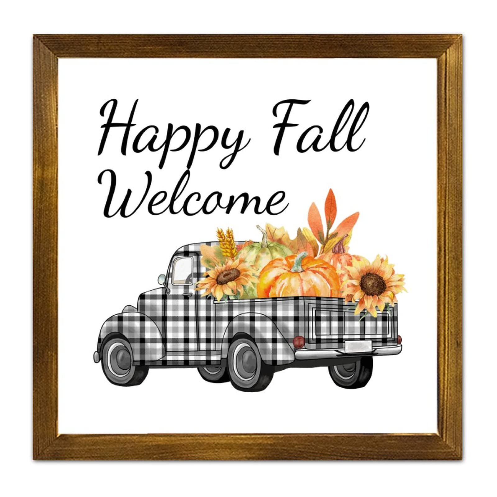 Décoration de sorcière Welcome Happy Fall idée cadeau de crémaillère