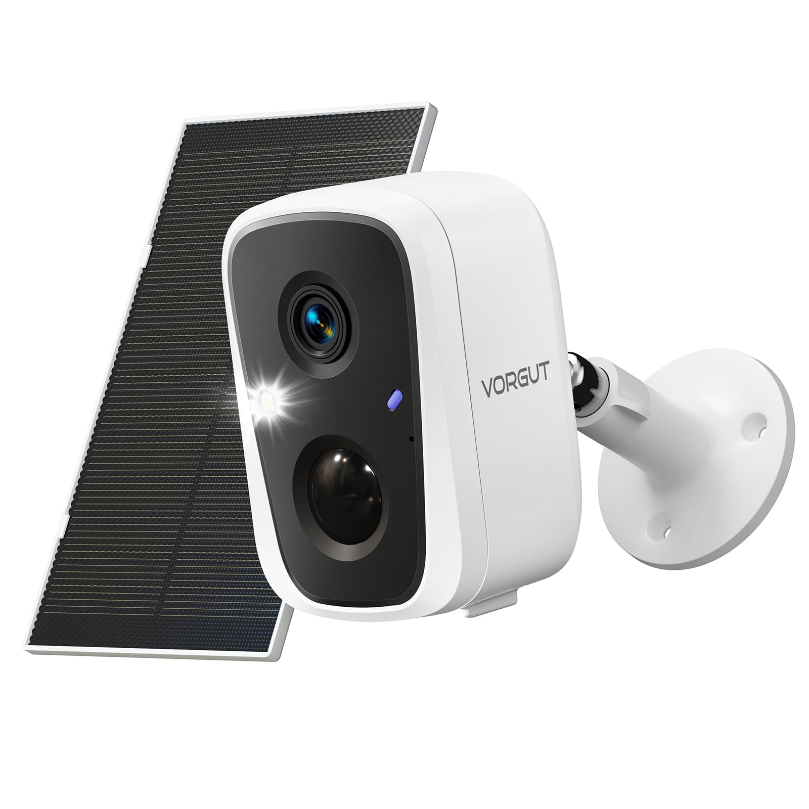 Amazon.co.jp: VORGUT 防犯カメラ 屋外 ソーラー 400万画素 防犯カメラ