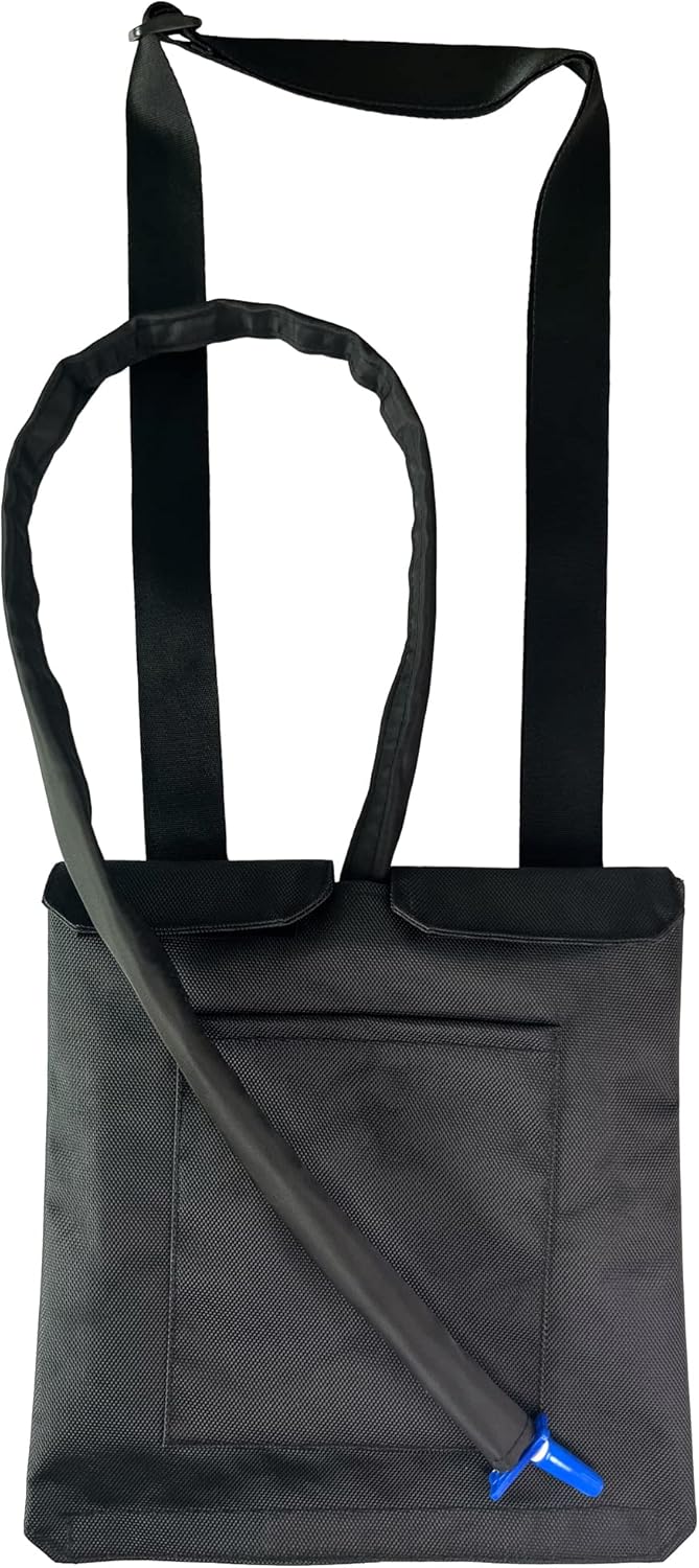 Urine Drainage Bag Holder with Update Catheter Pipe Cover