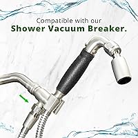 Vista 9 de High Sierra Showerheads® - Cabezal de ducha de mano de metal sólido con válvula de goteo - WaterSense Certified Low Flow 1.5 GPM: acabado de bronce