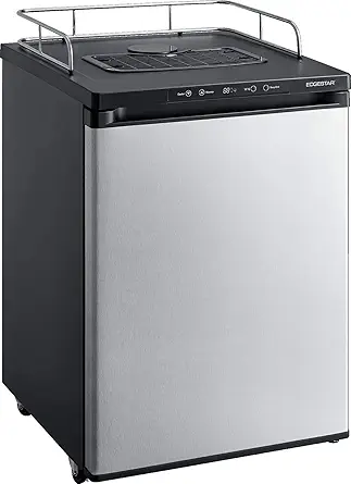 EdgeStar BR3002SS 24 Inch Wide Kegerator Conversion Refrigerator for Full Size Keg - Stainless Steel