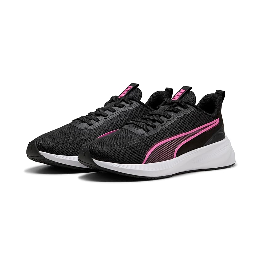 PUMA Scarpe da Corsa Unisex Flyer Lite 3, Puma Pixel Nero Rosa, 44 EU
