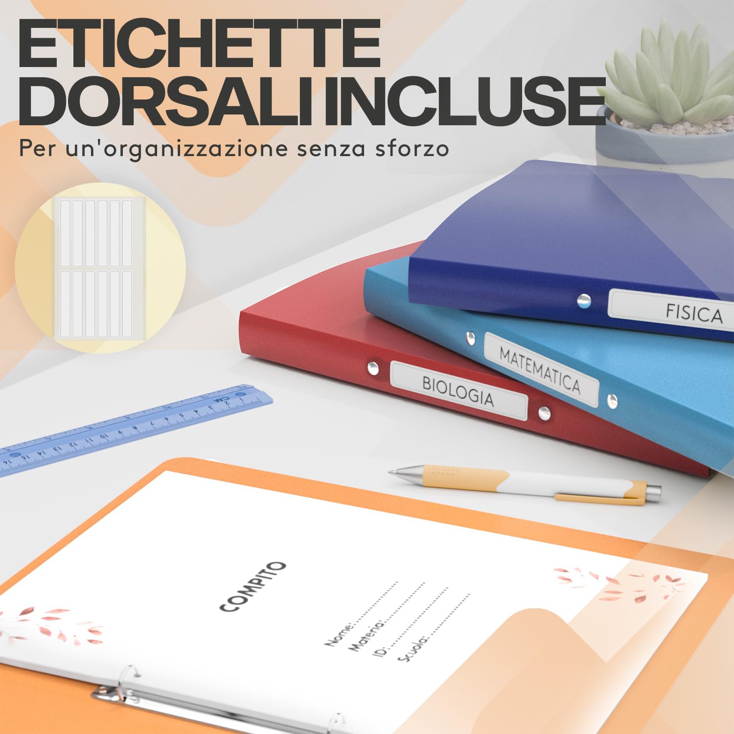 Raccoglitore Foto Con Anelli S.O.H.O. - 50 Pagine, 23x21cm, Navy, Con Fiocco - Foto 14