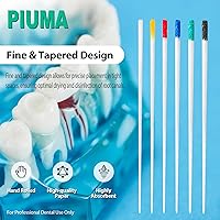 Vista 3 de 200 puntos de papel absorbente dental, cono 0.02 Endodoncia dental especial - Tamaño mixto