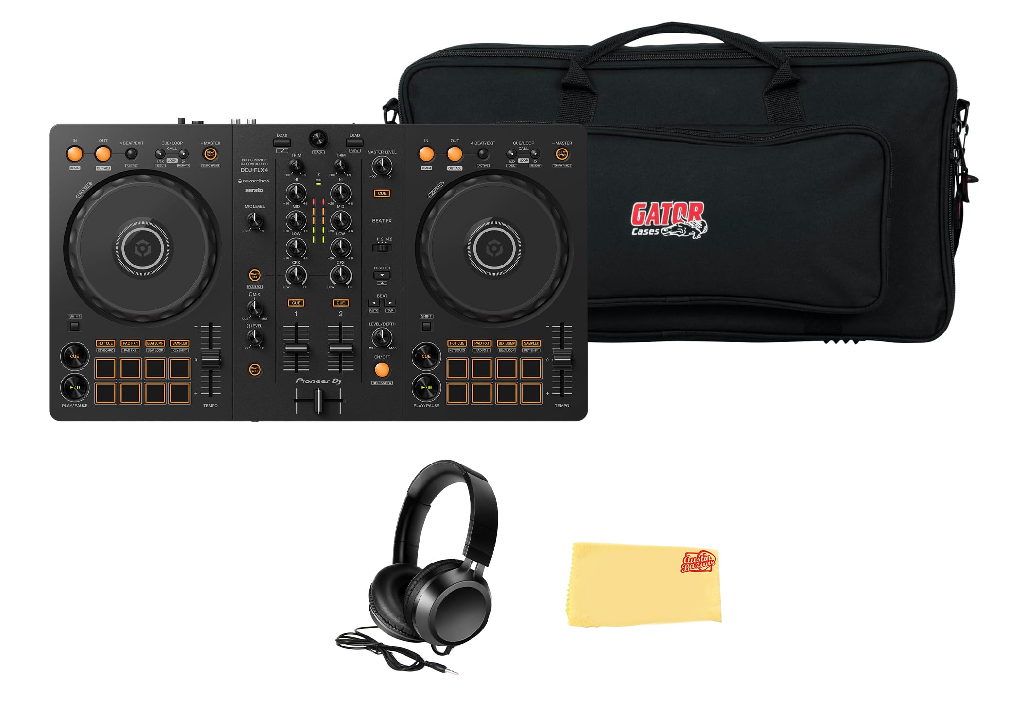 Amazon.com: Pioneer DJ DDJ FLX4 2-Channel DJ Controller - Black