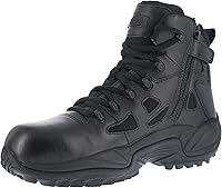 Vista 5 de Reebok Duty Rapid Response RB RB8674 Botas tácticas con tamaño de 6 pulgadas, para hombre., negro