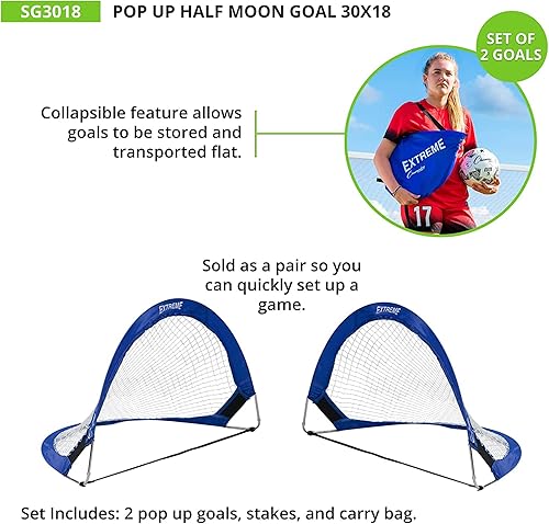 Miniatura 3 de Champion Fútbol Pop Up Goal 30'(Par) portátil (sg3018)