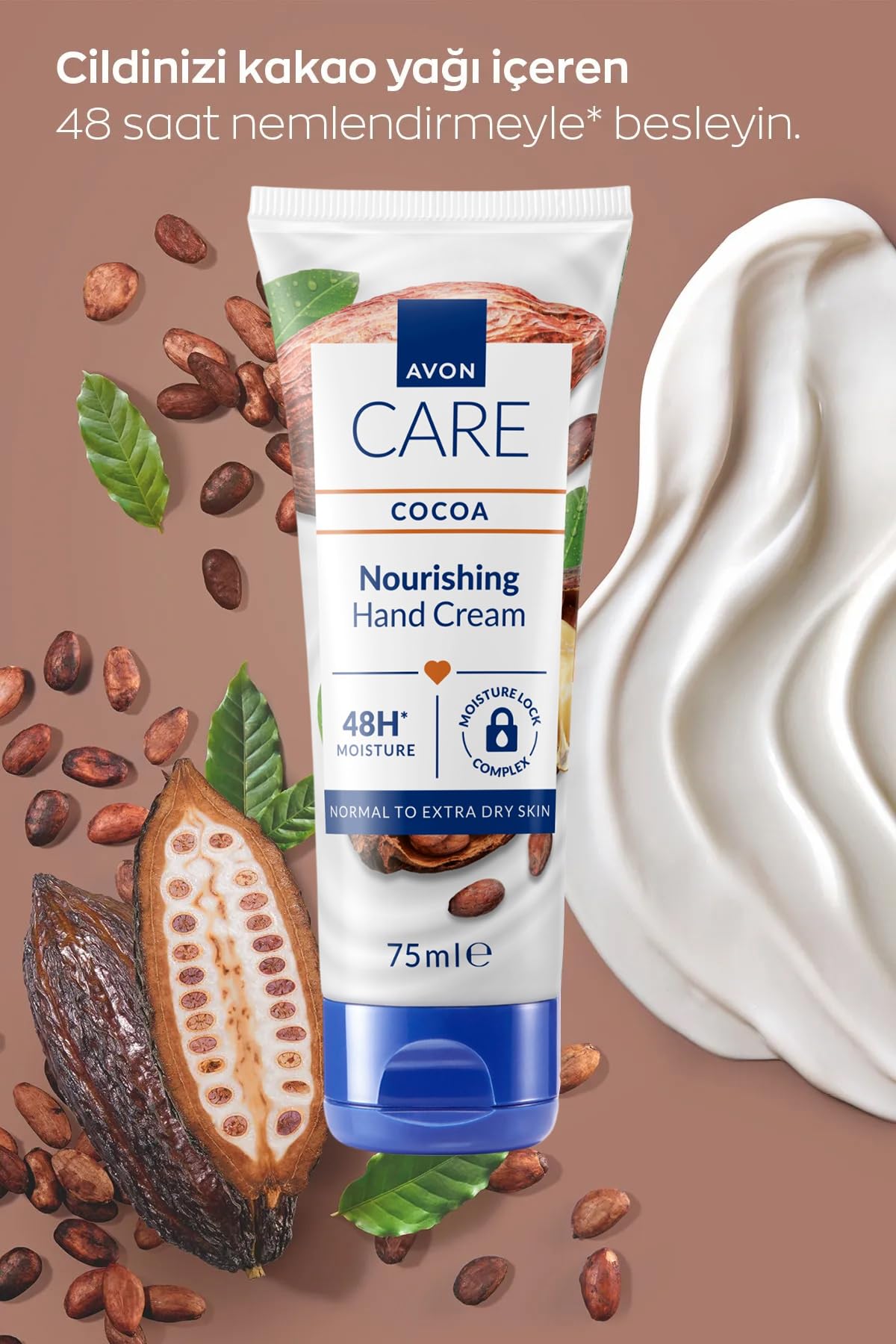 Avon Care Kakao Yağı İçeren El Kremi 75 Ml. İkili Set