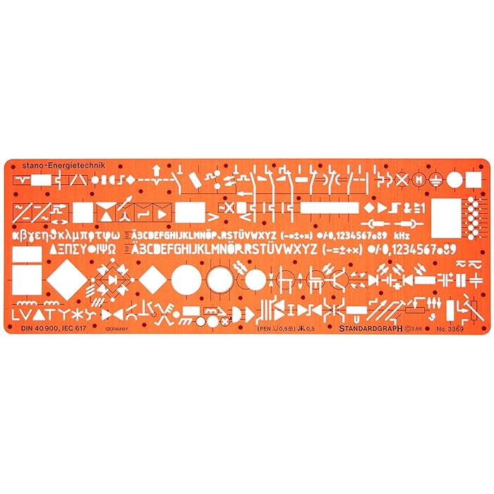 Buy Metric Electrical and Electronic Installation Symbols Drawing