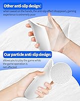 Vista 4 de Battery Covers for Meta Quest 2 Controller,DUXICEPIN Replacement Battery Covers kits,Granular non-slip design,Replacement Parts