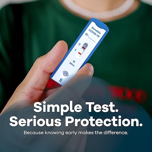 Miniatura 34 de Genabio Kit de autoprueba rápida de antígeno COVID-19 (204 pruebas) - Autorizado por la FDA EUA Resultados en el hogar de 15 minutos Hisopo