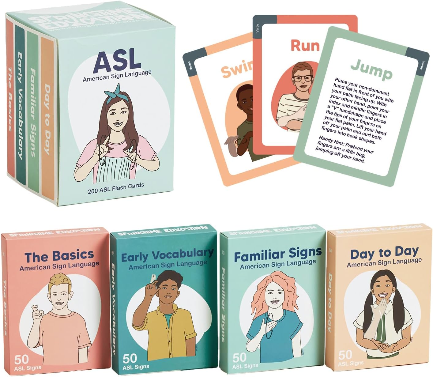 ASL Flash Cards – 200 American Sign Language Flash Cards for Beginners, Kids, Teens and Adults ASL Flash Cards – 200 American Sign Language Flash Cards for Beginners, Kids, Teens and Adults