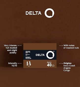 Delta Q Quick Anthracite Espresso Machine with 40 Qalidus & 40 epiQ Capsules