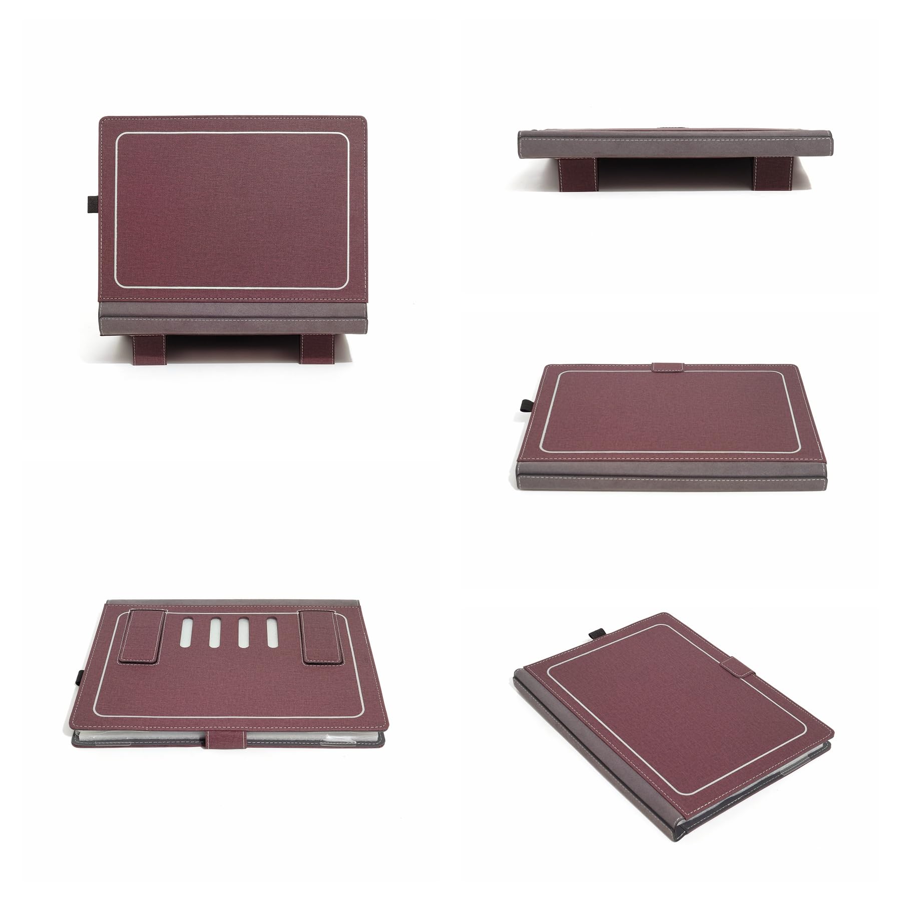 Honeymoon Protective Case For Lenovo Yoga 9i Gen 8/7 & Yoga Air 14c - Multi-Angle Stand Hard Shell In Blue