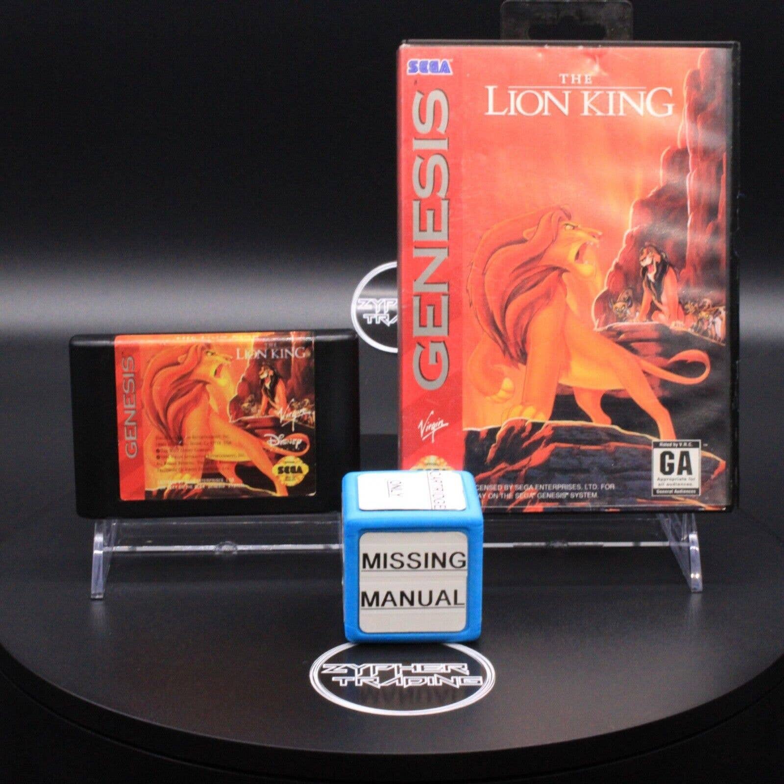 The Lion King - Megadrive - US