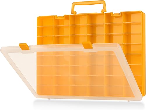 Miniatura 10 de MYMOON - Estuche de almacenamiento de plástico para juguetes de mini marcas, compatible con Shopkins, LOL Surprise, miniaturas, apto para viajes