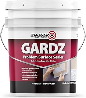 5 gal Zinsser 02300 Clear Zinsser, Gardz Water-Based Problem Surface Sealer