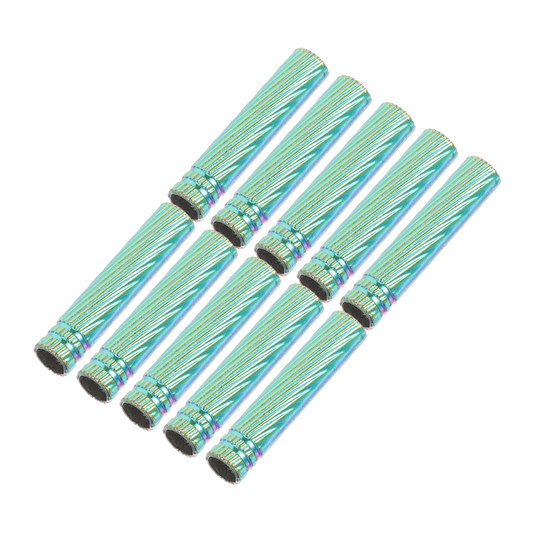 WOFASHPURET Shoelace Tips Replacement Metal Tips for Laces 10 Pack Diy Fashion Accessory