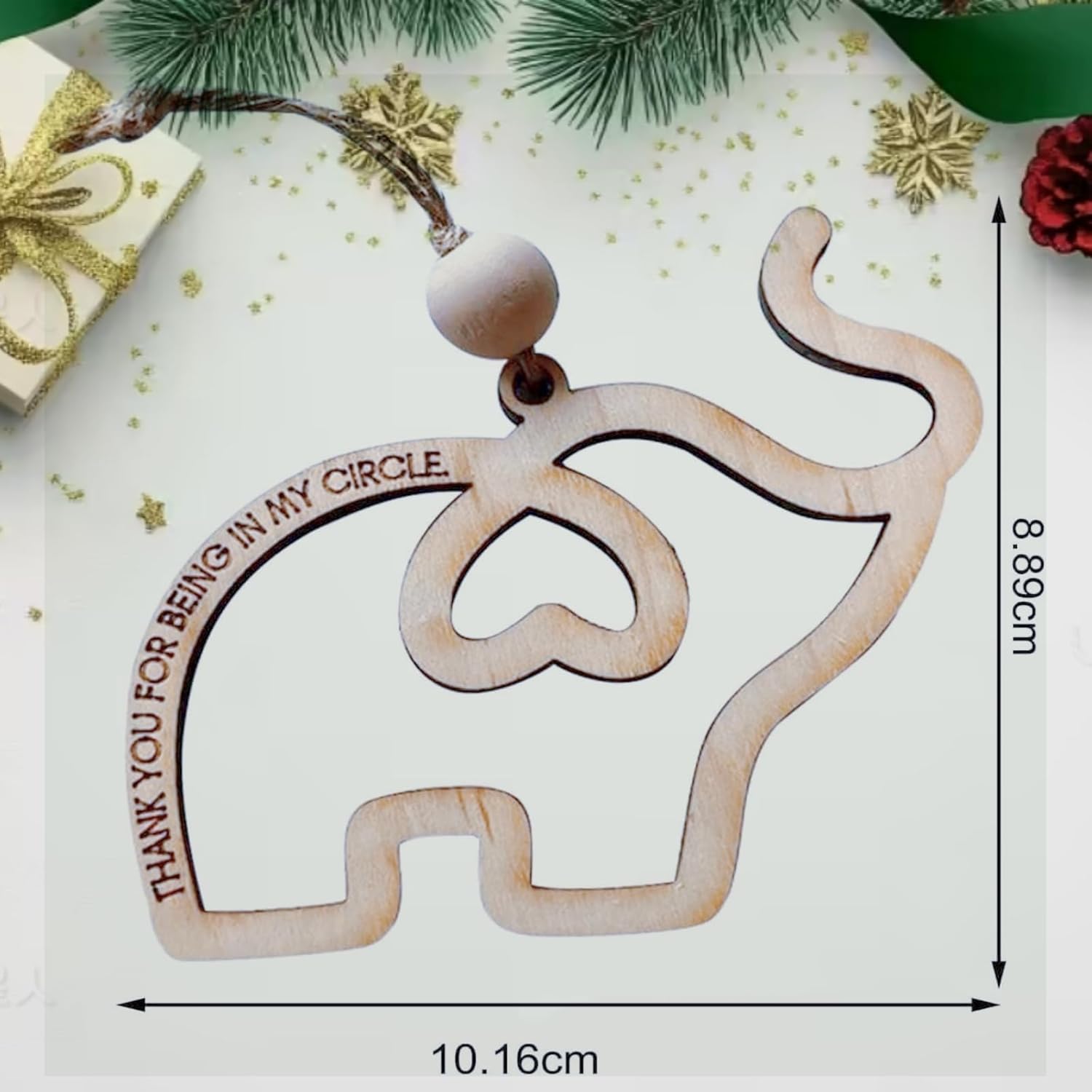 10PCS Friendship Sisterhood Elephant Ornament with Story Card, Elephant Ornament for Women Tribe, Friendship Gifts for Best Friends and Sisters (10PACKS) - Image 4