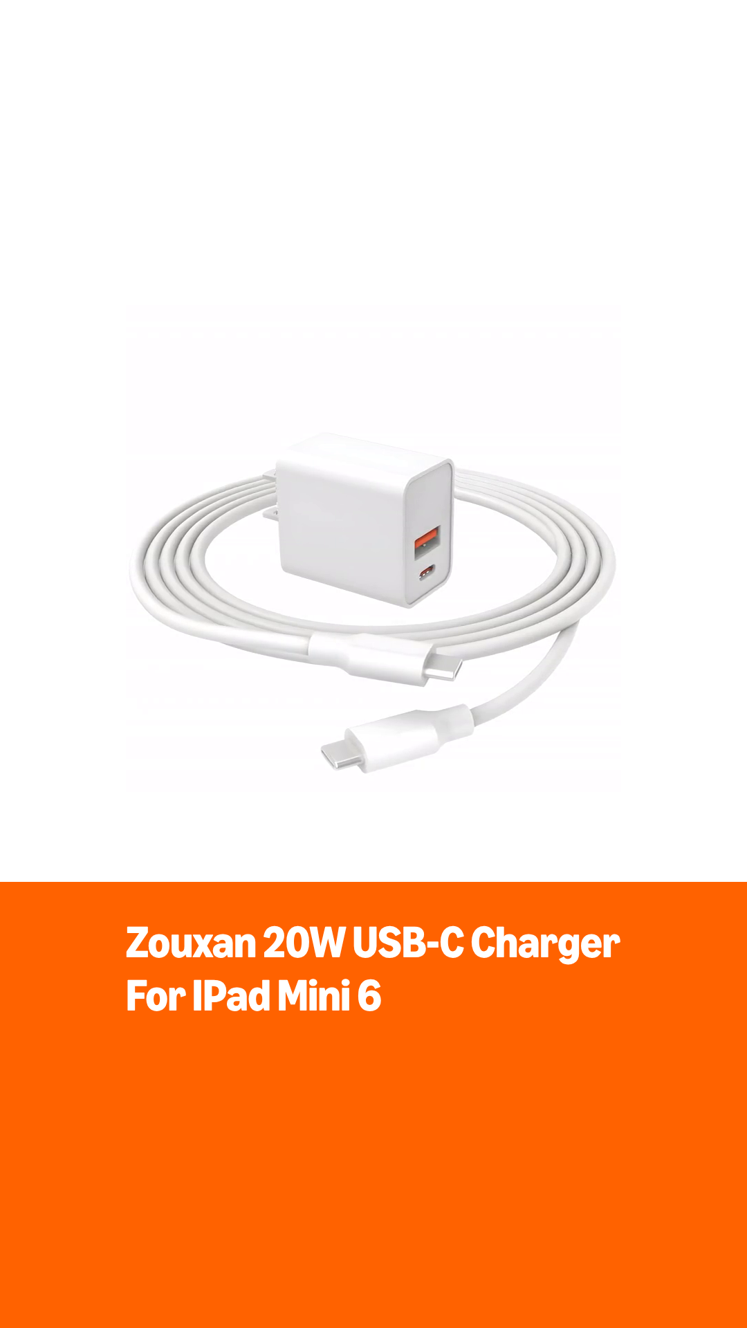 Amazon.com: 20W USB-C Fast Charging Fit for iPad mini Charger
