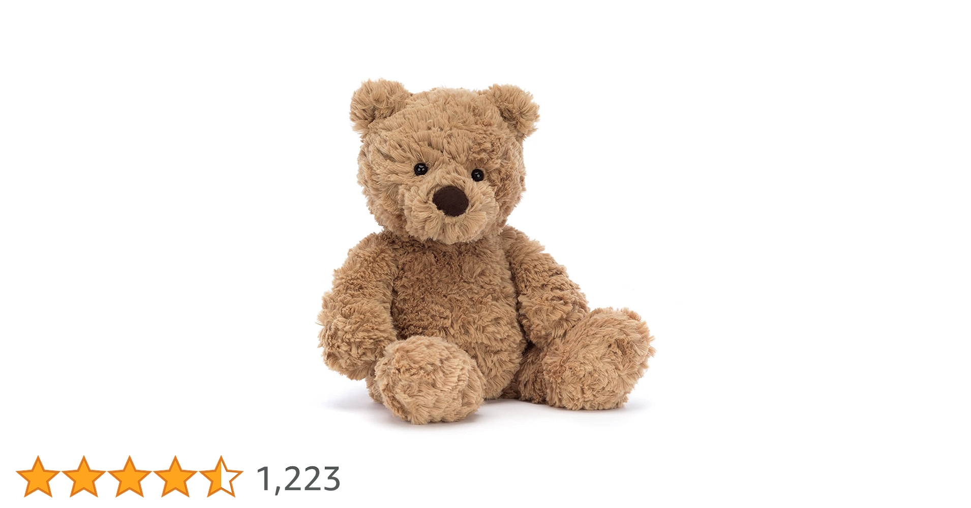 Amazon.co.jp: JellyCat Bumbly Bear S : おもちゃ