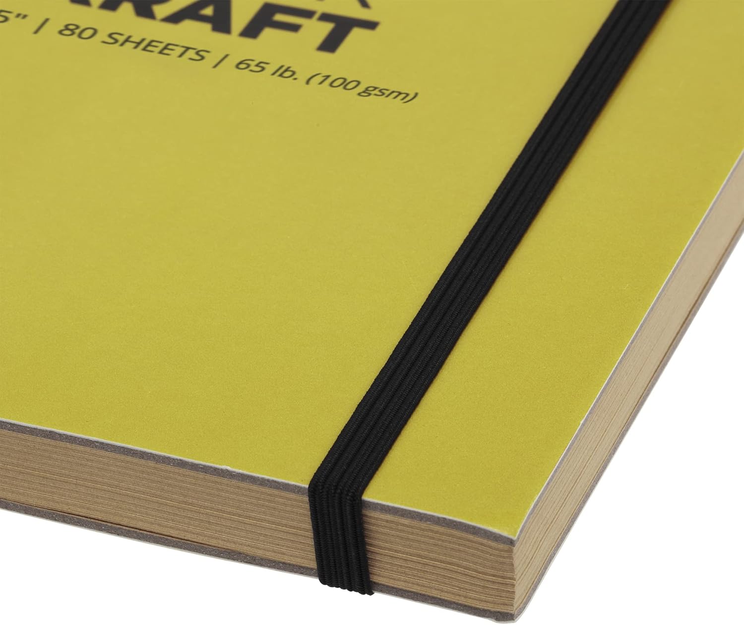 SoHo Urban Artist Brick Sketchbook Journals, 20 Pack, for Sketching, Drawing, Colored Pencils, Graphite, and More - Kraft 5.5"x8.5" (100 GSM, 80 Sheets)