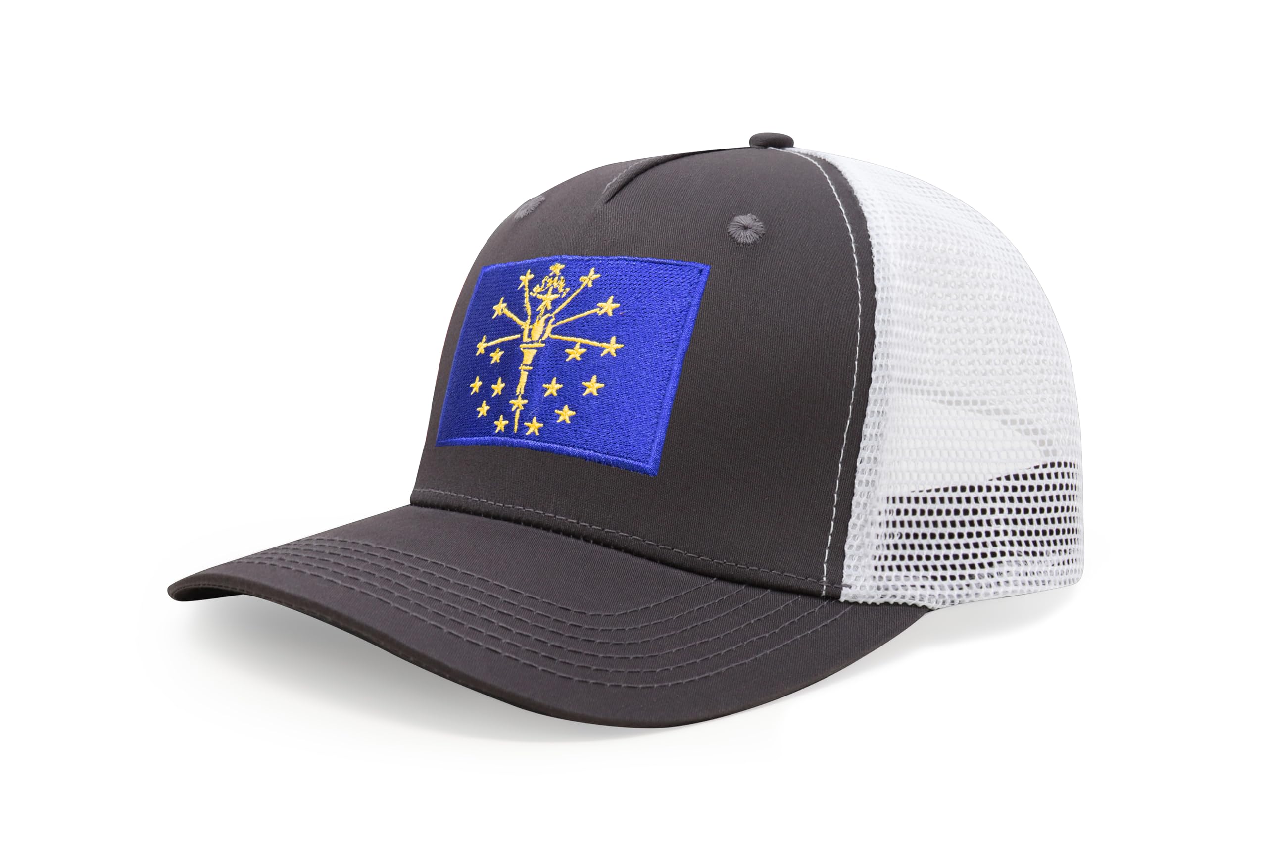 International Tie State Hat for Men and Women, Adjustable Snapback Trucker Baseball Cap with Embroidered Patch