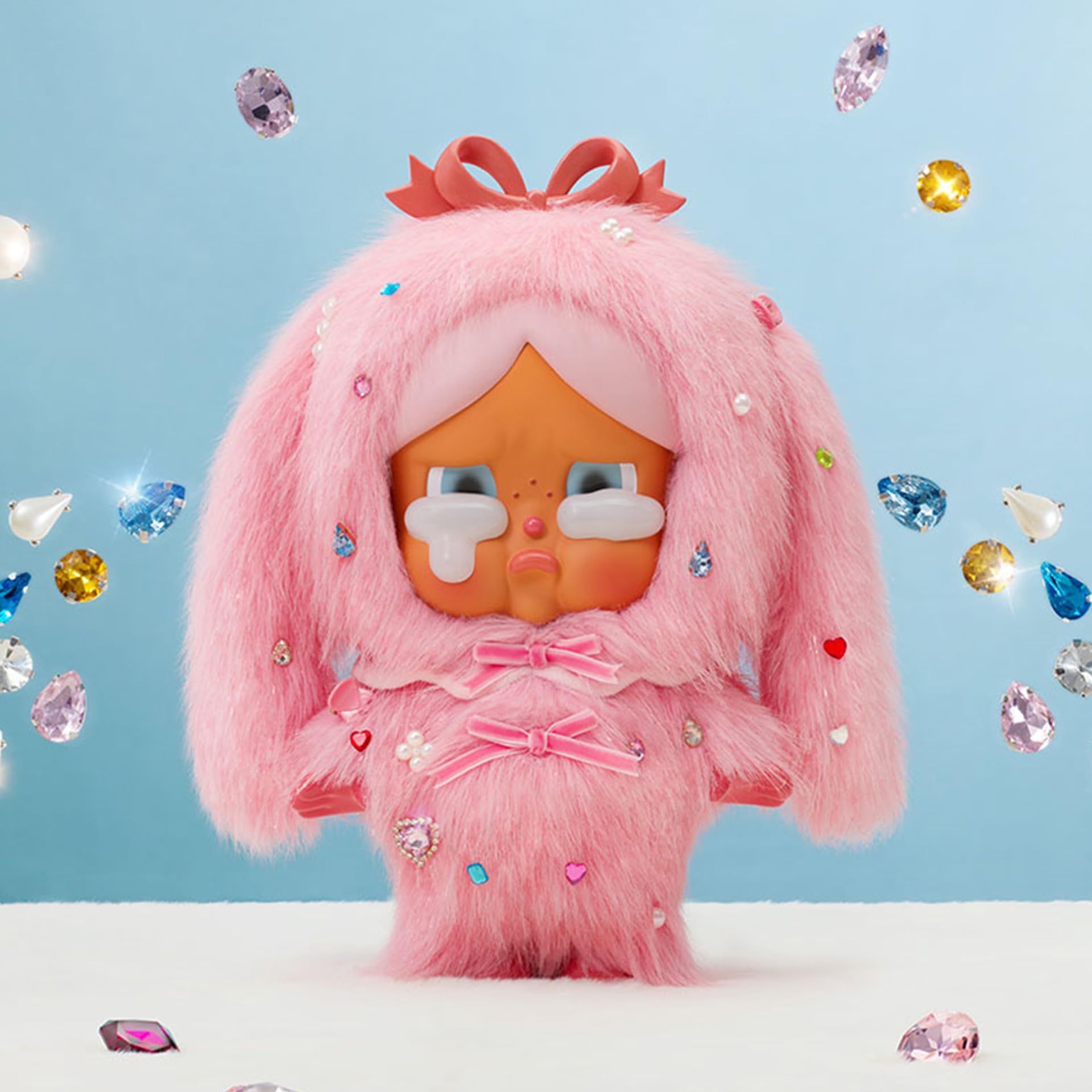 MEGA CRYBABY 400% Crying in Pink クライベイビー POP MART MEGA Crybaby 400% Crying in Pink, 27.6 cm Height Figurine