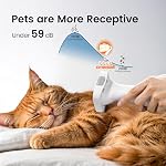 oneisall Dog Grooming Kit,Dog Hair Vacuum for Cat Pet Thick Coats,LM2 | 7 in 1 Grooming Tools, 99% Hair Suction,59dB Low Noise,Clipper & Nail Grinder,1.5L Dust Cup,For Home Multi-pet House