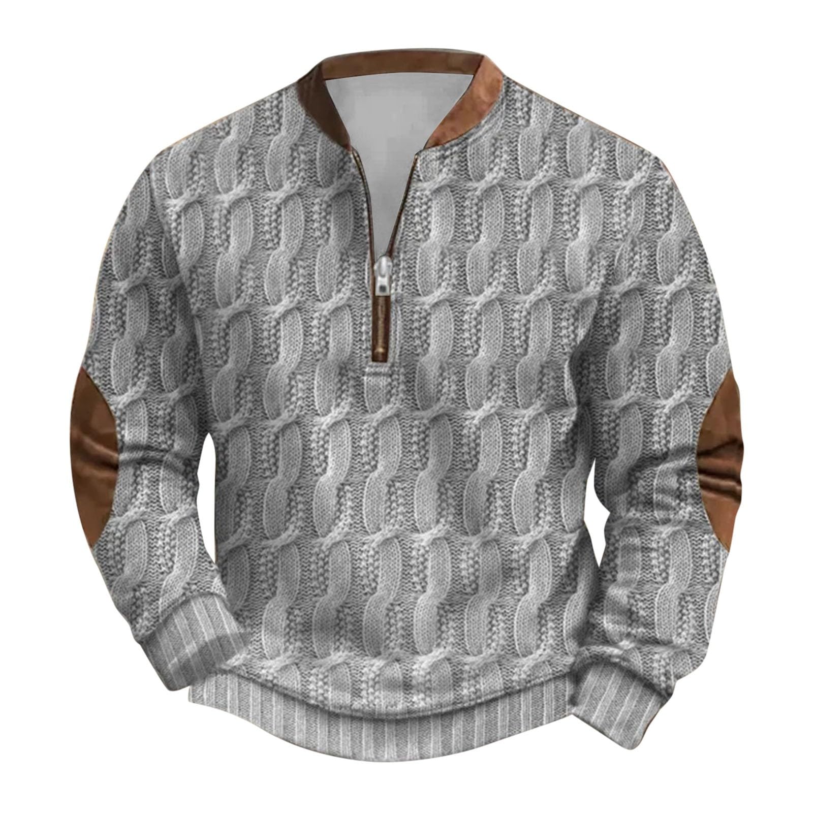 Sweatshirt Heizpullover Weihnachtspullover Große Größen Weihnachtspulli Lustig Ohne Und Reißverschluss Langarmshirt Herren Sport Winterjacke Herren 4XL Übergröße Wintermantel Lang