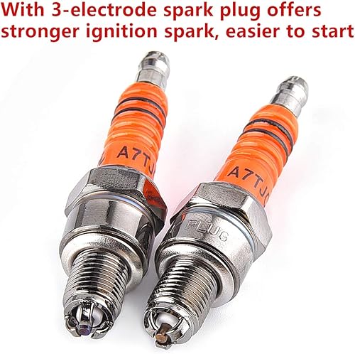 Miniatura 4 de RUTU Kit de válvula GY6 de 2.520 in con orificio grande de 100 cc, con bobina de encendido CDI de carreras de 6 pines, compatible con kit de