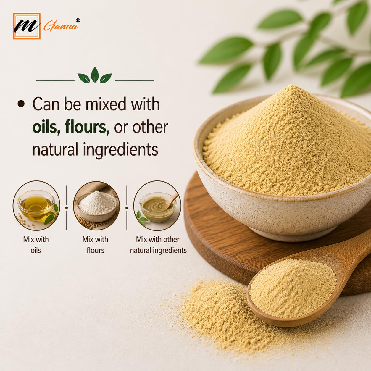 mGanna Fenugreek Seed Powder 0.5 LBS / 227 | Methi - Authentic Indian Spice Blend, Hair care routine | Ideal for Cooking & Meat Seasoning image 4