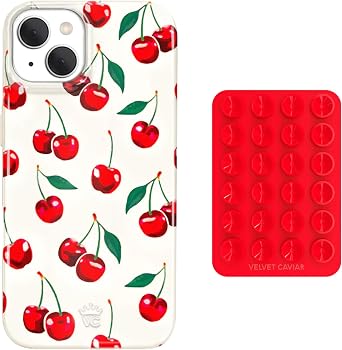 MagSafe Suction Phone Mount + iPhone 15 Case Bundle - Mon Cheri Cherry