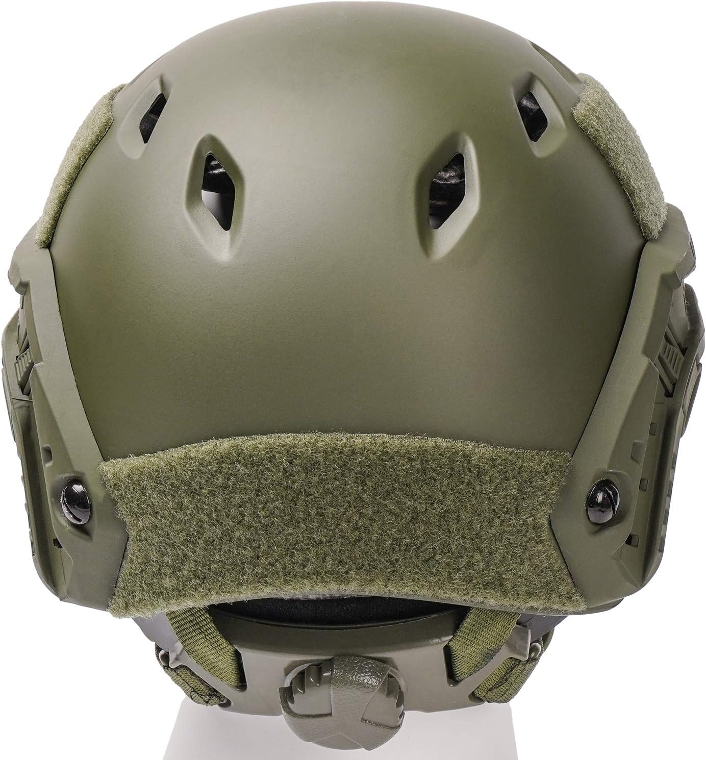 Airsoft BJ Helmet Adjustable Fast Base Jump Helmet ABS Tactical Helmet for Paintball Wargame (Army Green)… : Sports & Outdoors