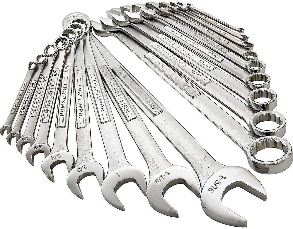 Craftsman 18 Pc. Combination Inch Wrench Set