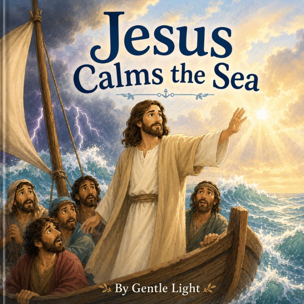 Jesus Calms the Sea: A Gentle Bible Story for Children