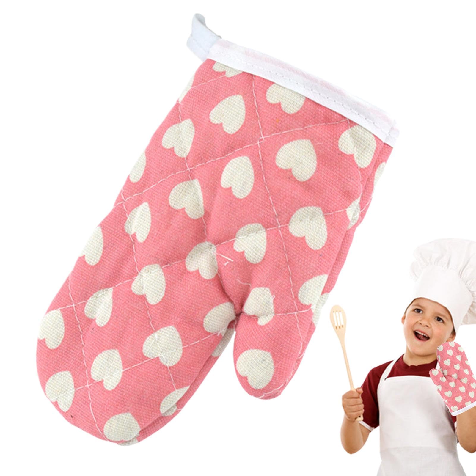Rękawice kuchenne dla dzieci, rękawice kuchenne dla dzieci - rękawice kuchenne odporne na oparzenia rękawice kuchenne - dziecięce rękawice do kuchenki mikrofalowej, rękawice kuchenne do