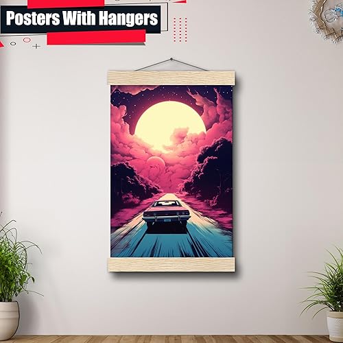 Miniatura 4 de Unique Synthwave Style Retro Art, 80s style art, framed poster print, guest room art, cool living room art, Wall Art poster, poster