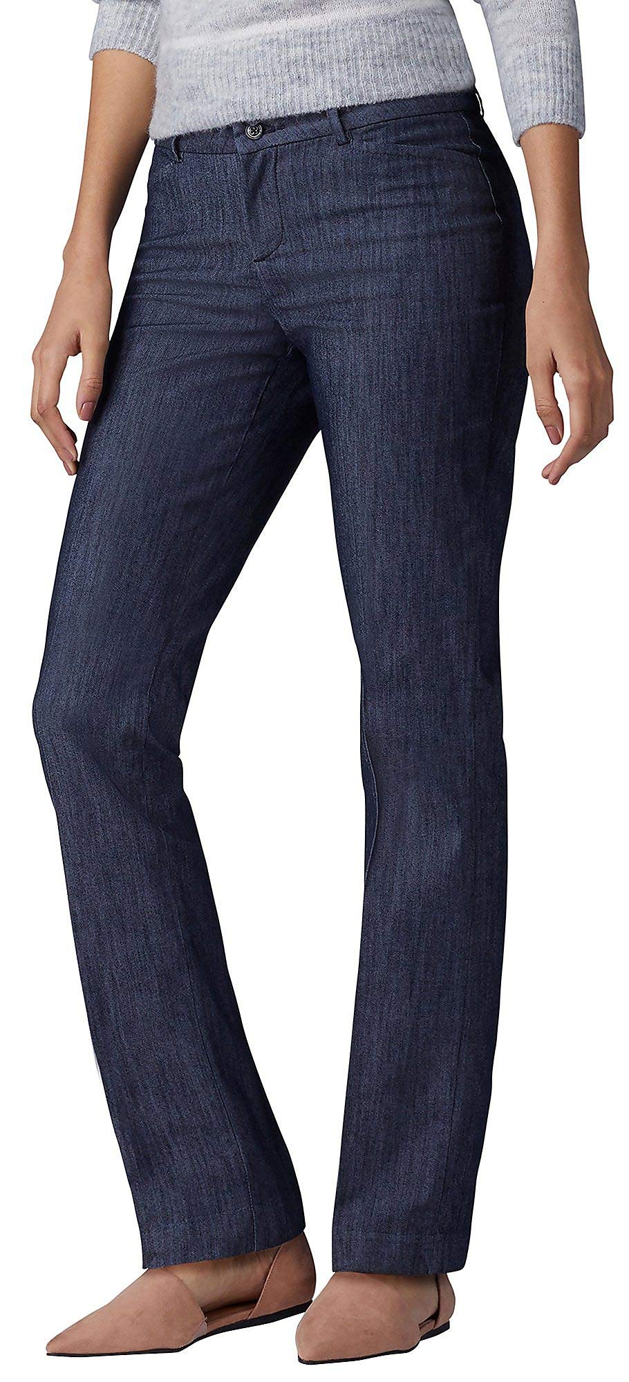 Leewomens Secretly Shapes Regular Fit Straight Leg Pant Pants