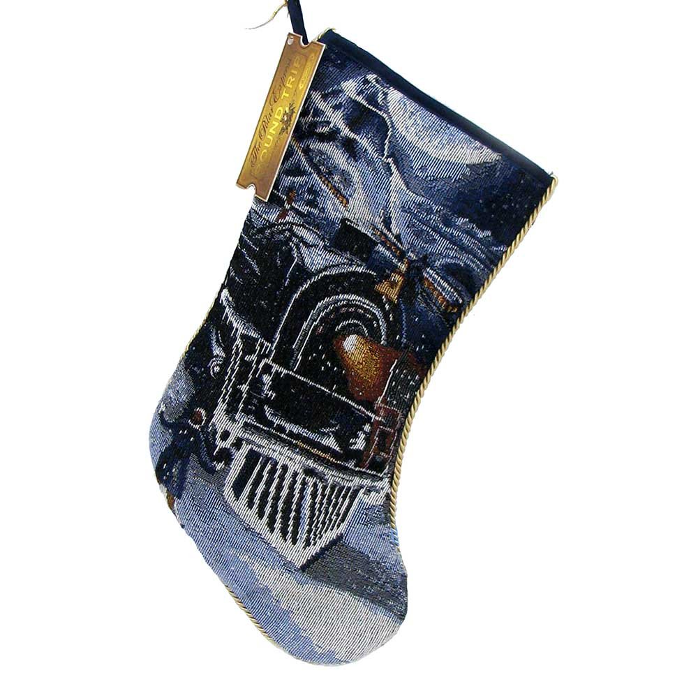 Kurt Adler Polar Express Tapestry Stocking, 19-Inch