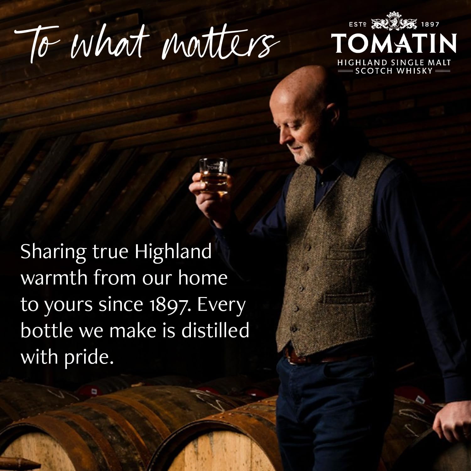 Tomatin Single Malt Whisky 12 Años - 700 ml