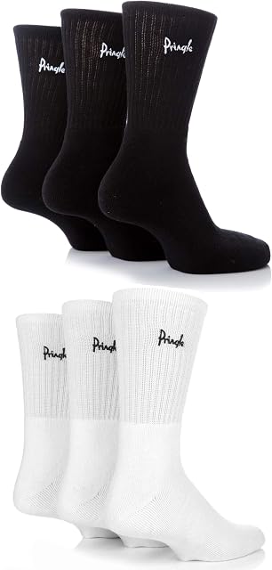 Pringle Full Cushion Sports Socks (7-11 Mens, 6 Pair